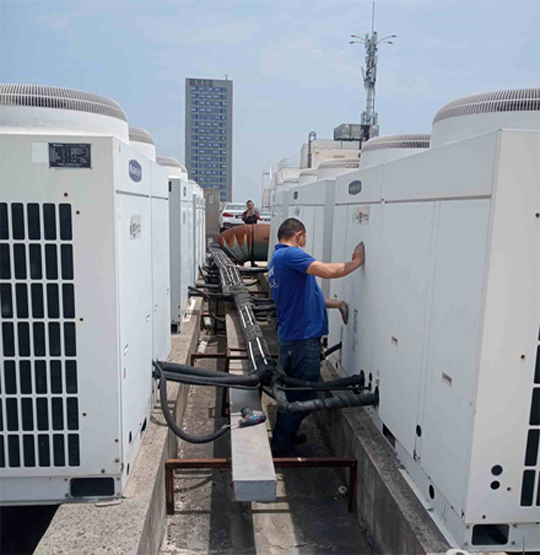 随州市中央空调制热和不制冷系统维修方法